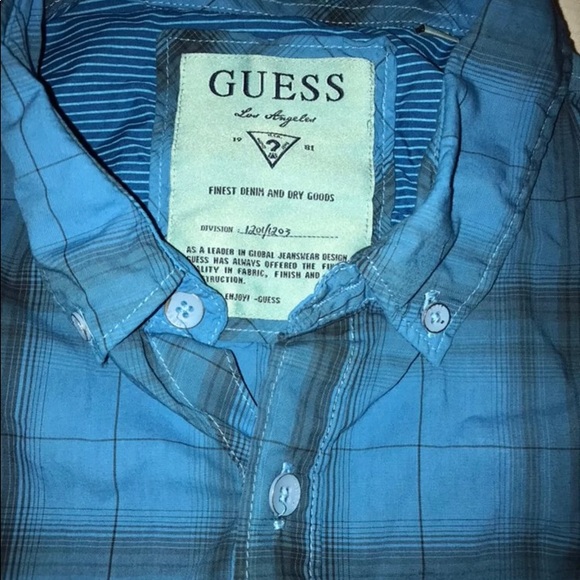 Blue longsleeve button shirt - Picture 3 of 5